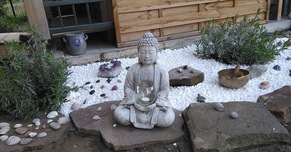 boudha jardin zen