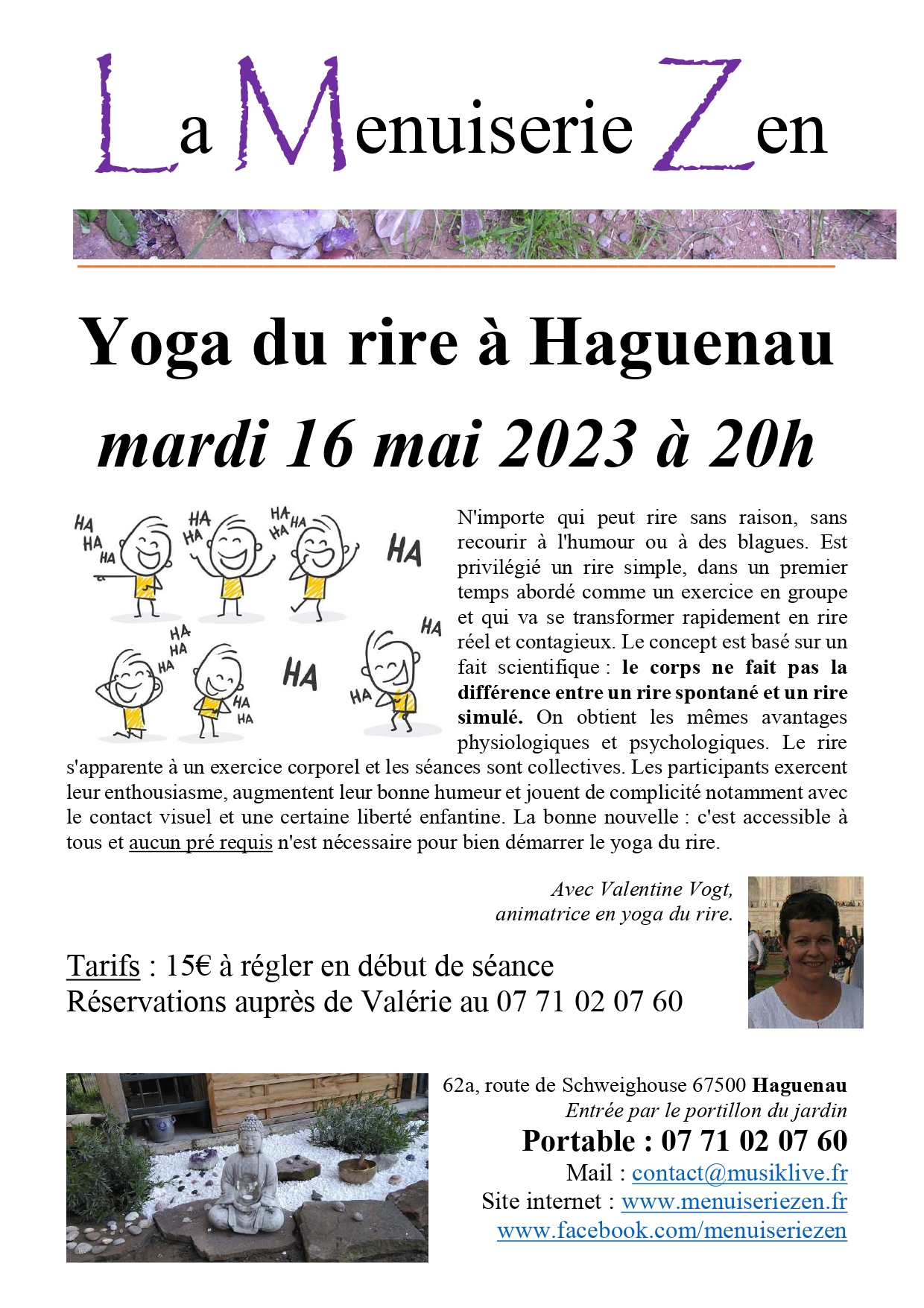 flyer yoga du rire mai 2023