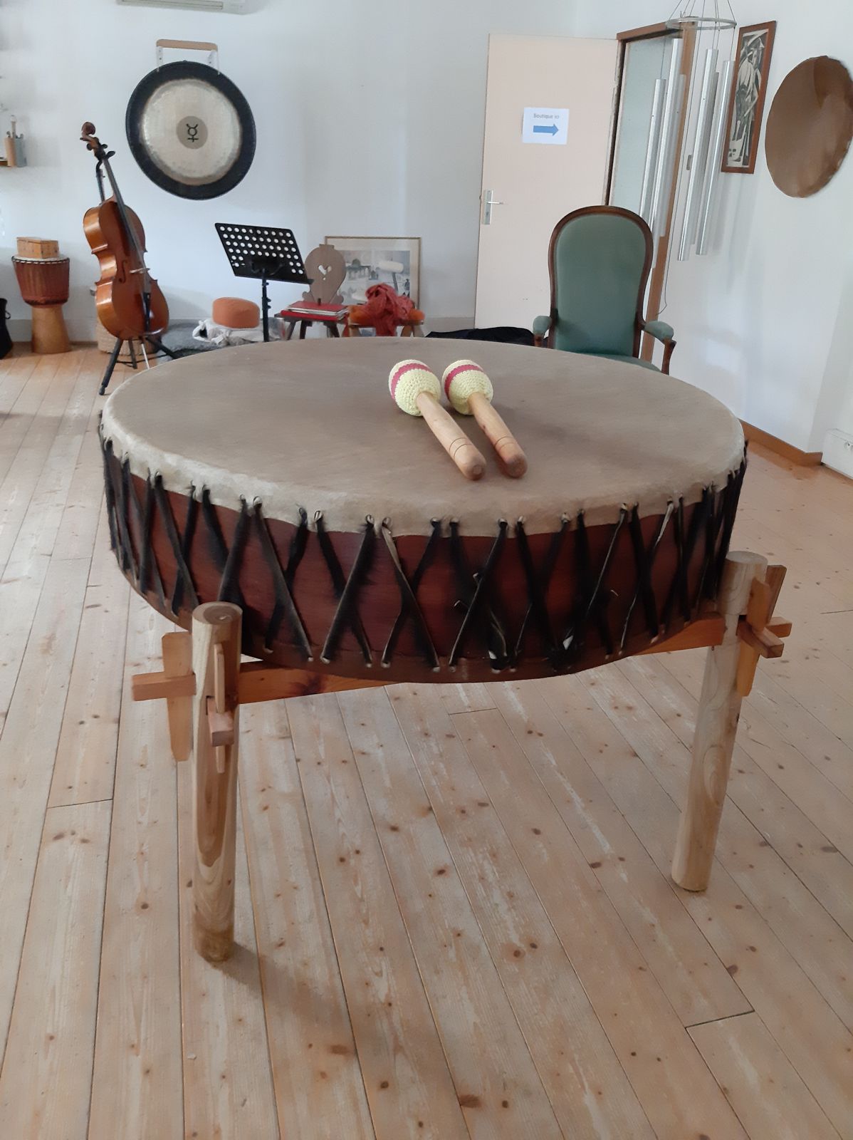 La menuiserie zen - Cercle de tambour Motherdrum